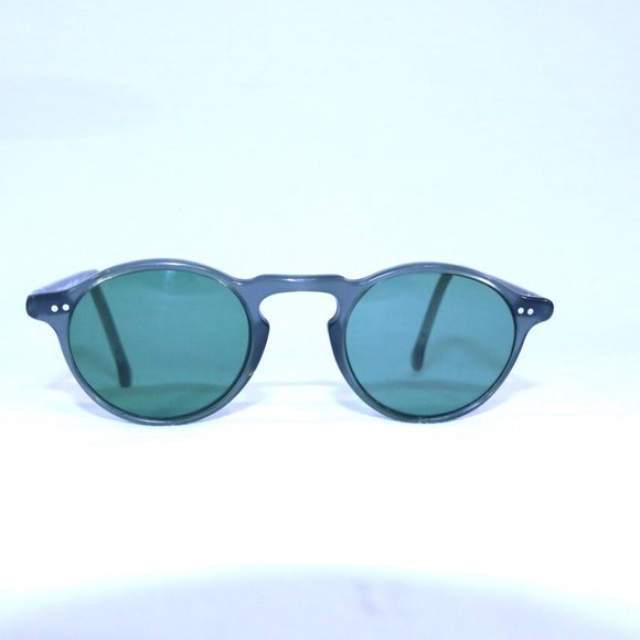 Beausoleil Eyeglass Frames – Round Green - Picture 2 of 6